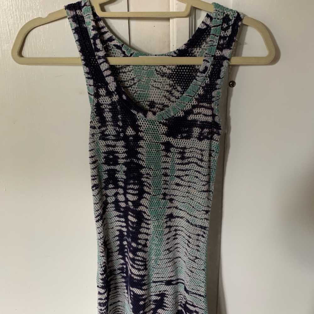 Trouble at the Mill Woven Tie Dye Tank